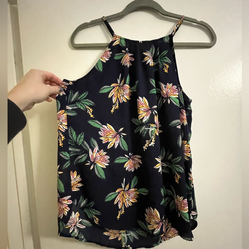 MIX BY 41 HAWTHORN Millee Pleated Halter Blouse